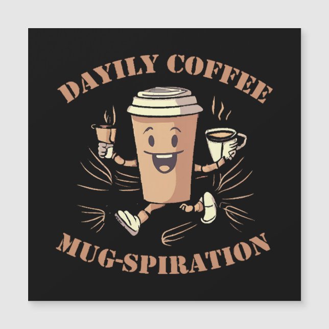 Inspiração Diária de Caneca de Café (Frente)