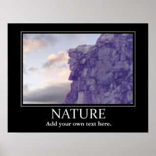 Inspiração/motivação do poster da natureza