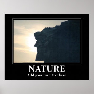 Inspiração/motivação do poster da natureza