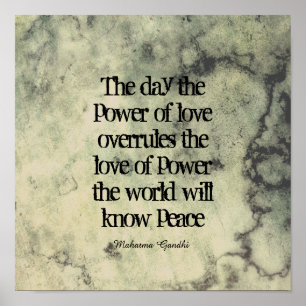 inspiração: poster de tipografia da citação de paz