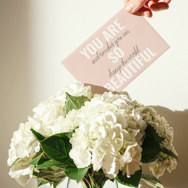 Inspiração Você É Uma Citação Positiva Tão Bonita (Criador carregado)