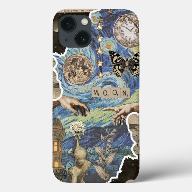 Inspirado em Van Gogh: Noite Estrelada na Cidade d (Verso)