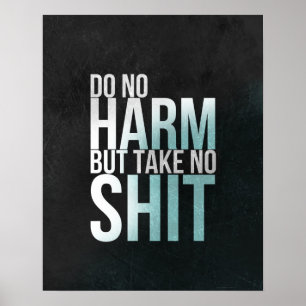 Inspirado engraçado do poster da tipografia da