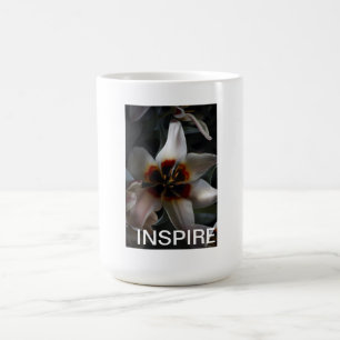 Inspirado-Flor da caneca de café