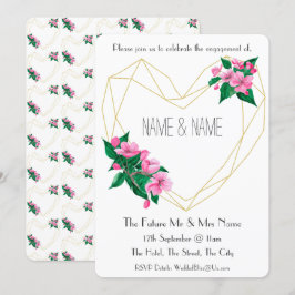 Inspirado no Convite à Festa de noivado de 1930