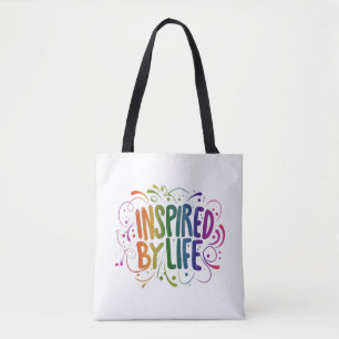Inspirado pela Vida - Bolsa Tote Ombro