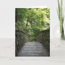 Inspirado (Prov. cartão do 3:6)