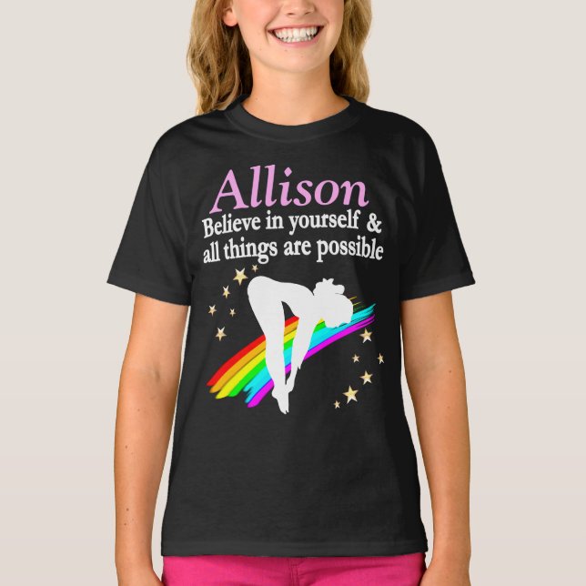 INSPIRANDO A CAMISA DE GAROTA PERSONALIZADA (Frente)