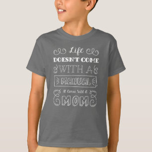 Inspirando a vida e a citação das Mães   Camisa