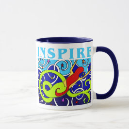 Inspire a caneca da sereia