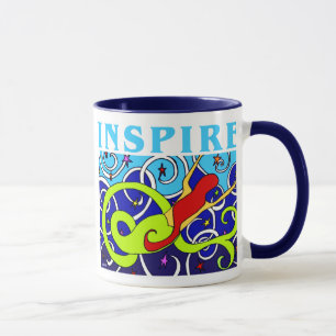 Inspire a caneca da sereia