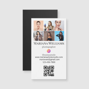 instagram 6 fotos qr code magnett de negócios mode