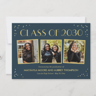 Instantâneos divertidos Convite para Graduação de 