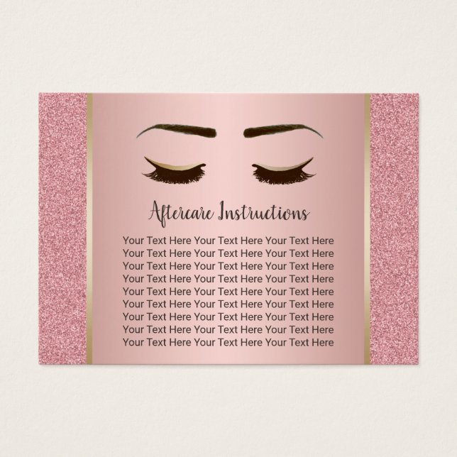 Instrução de acompanhamento Makeup Artist Rosa Dou (Frente)