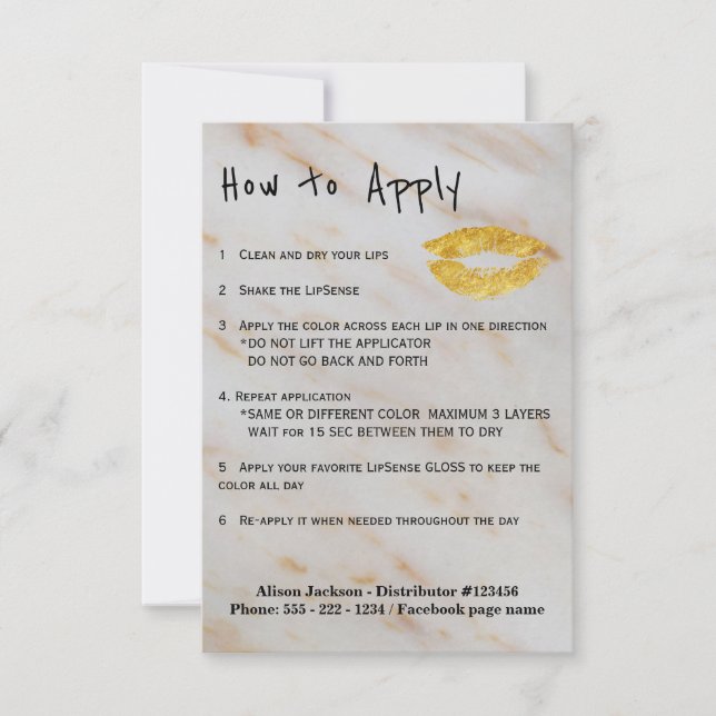 Instruções de aplicativo do distribuidor de cores  (Frente)