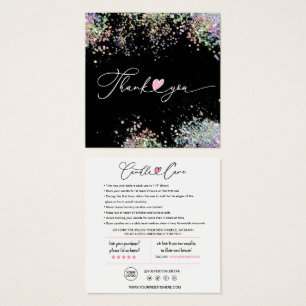 Instruções de atendimento ao cliente e Cartões 