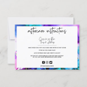 Instruções para o tratamento pós-aquarela 2