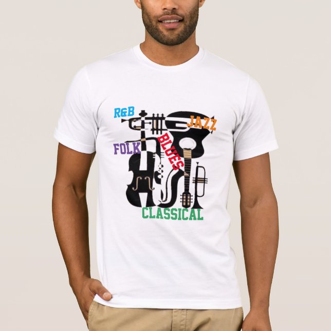 instrumento musical T-Shirt (Frente)