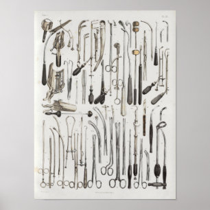 Instrumentos Médicos Cirúrgicos Impressão