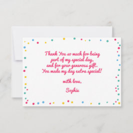 Instrumentos musicais agradecimento de aniversário