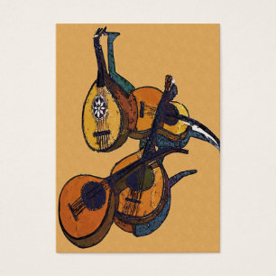 Instrumentos musicais amarrados