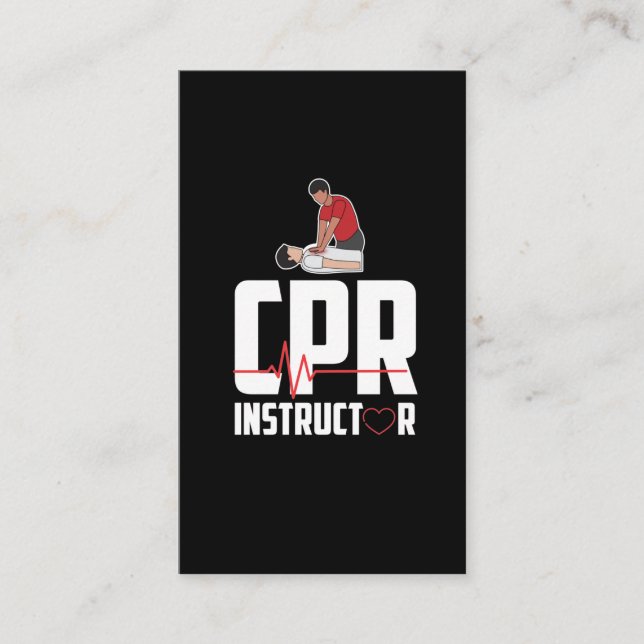 Instrutor CPR Certificado para Ambulância de Prime (Frente)
