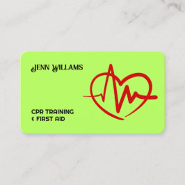 Instrutor de RCP Certificado QR Personalizado