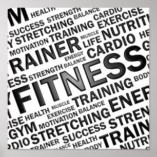 Instrutor ou poster pessoal do fitness center