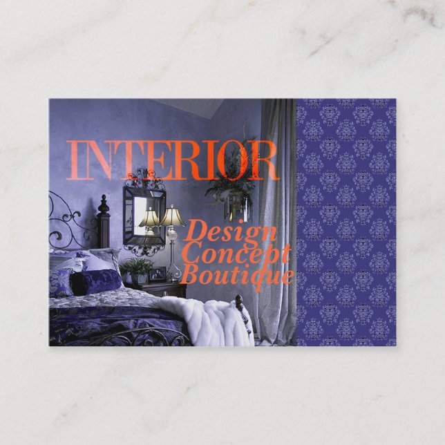 INTERIOR - Cartão de Visita/Local (Frente)