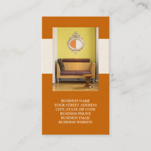 Interiores ou Cartões de visitas de preparo