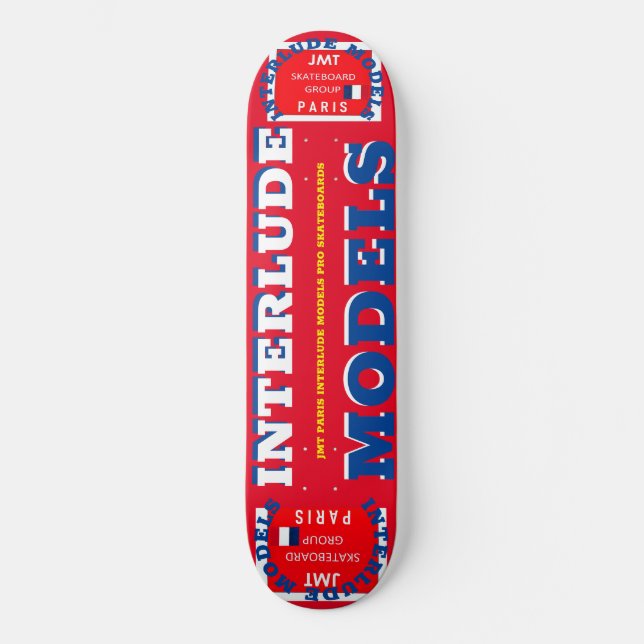 INTERLUDE MODELOS JMT 8 1/4" skateboard (Frente)