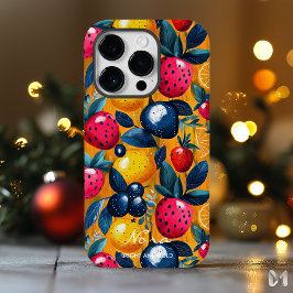 Intermitência de Fruta vibrante na paleta de cores