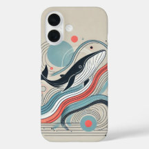 Interpretação de baleia abstrato