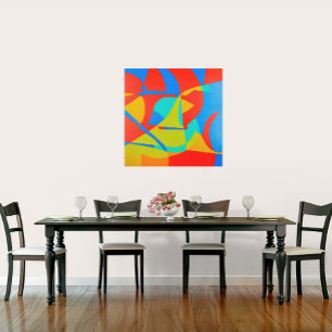 Interseção II - Impressão de Arte Canvas