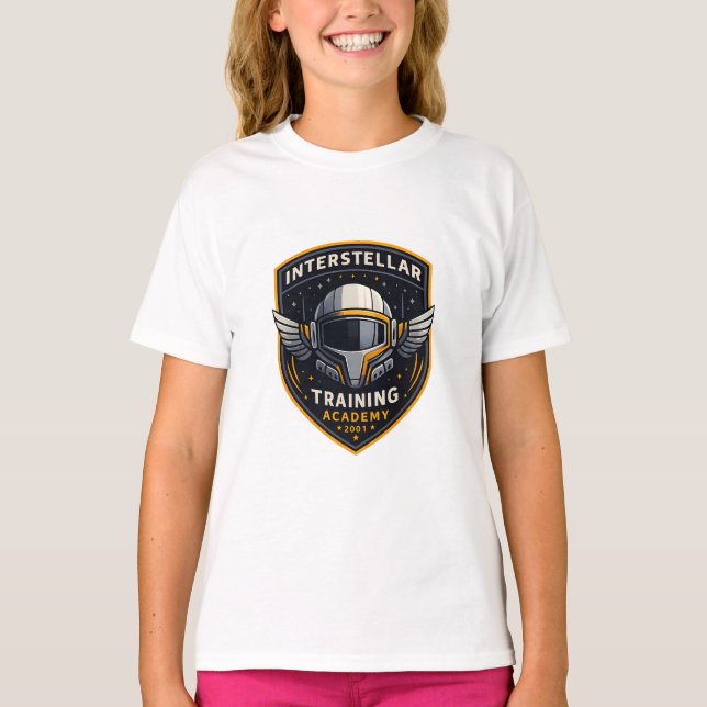 Interstellar Training Academy Girls T-Shirt (Frente)
