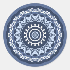 Intrair o adesivo de Design Mandala