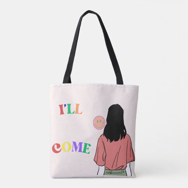 Introvert Social Battery Tote Bag (Verso)