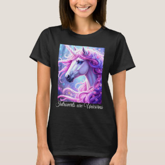Introverts are Unicorns t-shirt