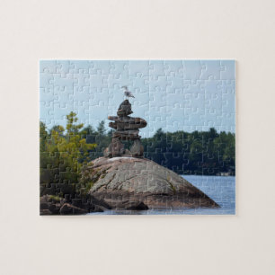 Inukshuk, Norte Lake, quebra-cabeça de quebra-cab