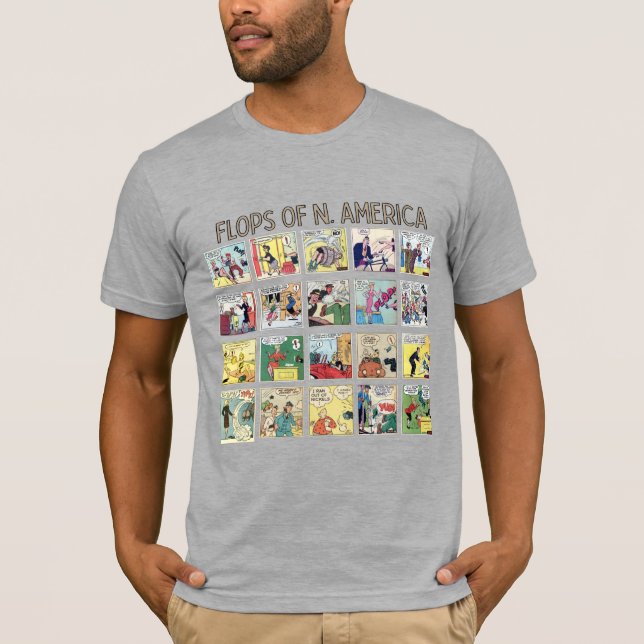 "Inundações de N. América" T-Shirt (Frente)