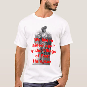 invadido, a vila do t-shirt do leste de Hampton