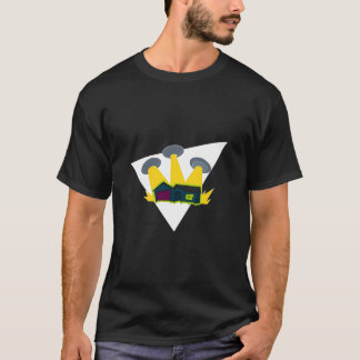 Invadido! camisa do triângulo