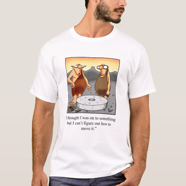 Invenção engraçada Camiseta de humor (Frente)