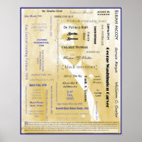 Inventores Negros Americanos Poster I