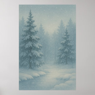 Inverno 1, Silêncio em queda de neve, Impressão sa