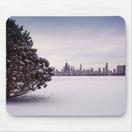 inverno bonito Chicago - mousepads
