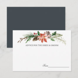 Inverno Místico | Cartões de Conselhos de Casament