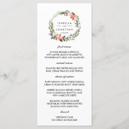 Inverno Místico | Menu de casamento