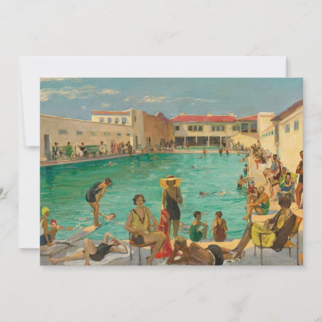 Inverno na Flórida | Sir John Lavery (Frente)