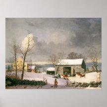 Inverno no país - GH Durrie Fine Art Poster